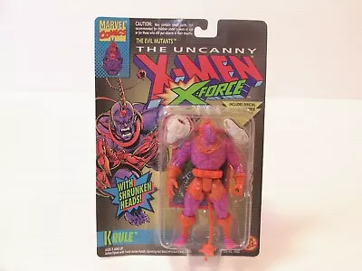 X-Men Evil Mutants The Uncanny KRULE Action Figure 1993 Toy Biz NEW Sealed  • $39.99