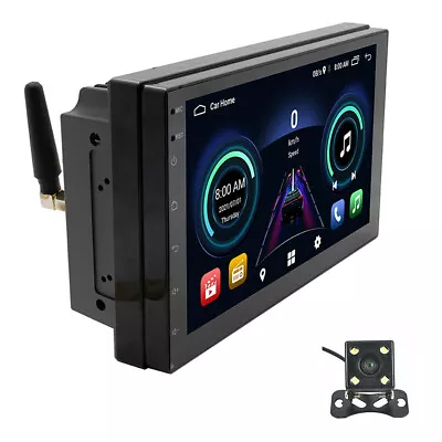 Bluetooth Car Stereo Audio GPS Navigation WIFI AM FM Radio Player Mirror Link  • $114.20