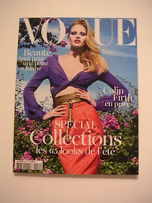 New Vogue Paris Fevrier 2011 Lara Stone Et Vogue L'ete 2011 Sorrenti Gucci • $25