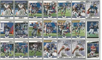 New York Giants 21 Card 2012 Score Insert & Parallel Lot-all Different • $13.50