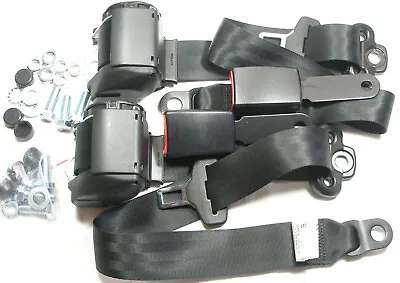 2 NEW MERCEDES W123   Sedan Coupe  TRW / REPA SEAT BELTS  MADE IN GERMANY • $198