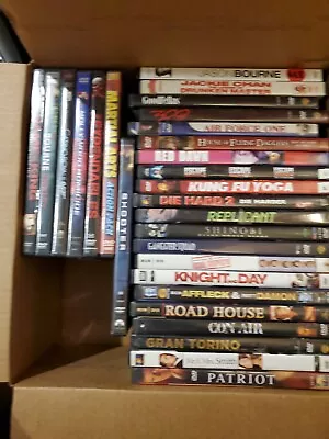 Lot Of Action/ Adventure Movies Used Dvd 38 Movies • $44.99