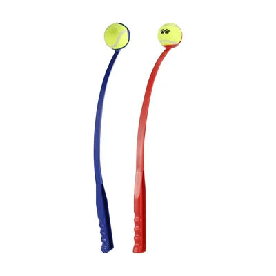 $4.20 • Buy Pet Dog Puppy Tennis Ball Launcher Chucker Thrower Long With Tennis Ball