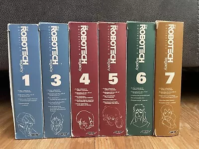 Robotech Collection Legacy Macross Saga DVD Box Set  1 3 4 5 6 & 7 Missing 2 • $59.99