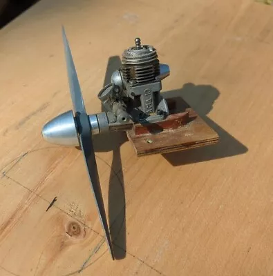 Vintage RC Radio Controlled Airplane Gas Engine Small With Propeller And Spinner • $60
