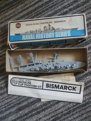 £0.99 • Buy AIRFIX  1200th Scale Waterline, Bismarck Spare Or Repairs