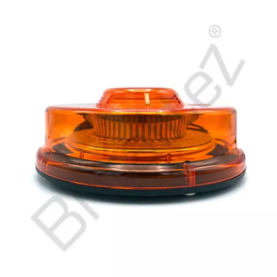 Amber Flashing LED Magnetic Recovery Warning Strobe Beacon Light Bar 12/24V • £23.99