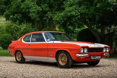 Ford Capri POSTER 24 X 36 INCH Muscle Car Looks GREAT! • $23.99