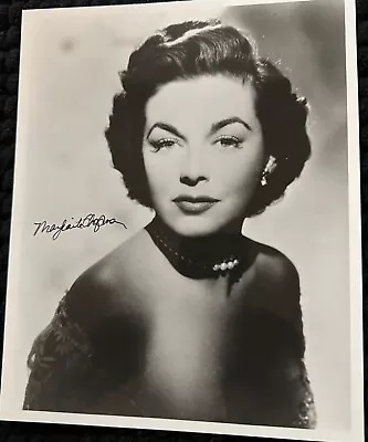 MARGUERITE CHAPMAN Autographed Photo • $149