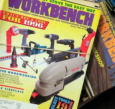 WORKBENCH Magazine - Your Choice Vintage Year(s) Lots 1983-2006 • $22.95