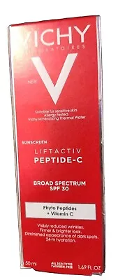 ‎Vichy LiftActiv Sunscreen With Peptide-C - SPF 30 - 1.69 Fl Oz • $15.99