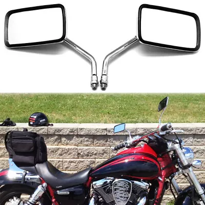 Motorcycle Rectangle Mirror For Kawasaki Vulcan VN 1500 1600 Classic Mean Streak • $29.89