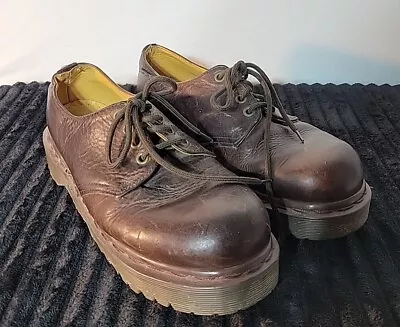 Preowned Mens Size 6 Dr DOC MARTENS Brown Leather Vintage Oxford England Vintage • $49.99