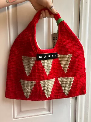 Marni Market Bag New With Tags Knit Kids Collection Shoulder Bag • $95