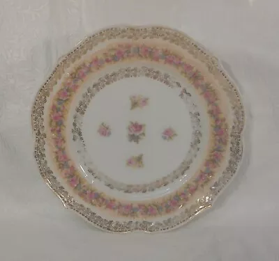 Vintage 7.75  Porcelain Plate - Made In Germany - Marked  C.T.  • $3.15