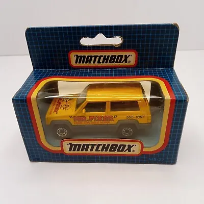 Matchbox Mb-27 Jeep Cherokee New In Sealed Box • £7.95
