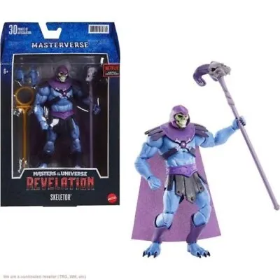 Masters Of The Universe Mattel Masterverse Revelation Skeletor  Action Figure • $17.99