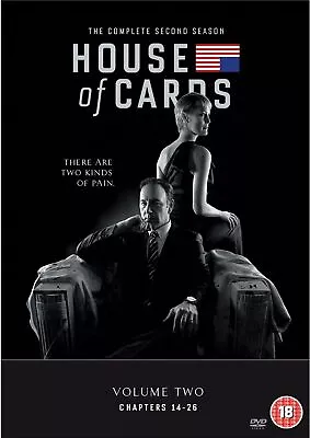 House Of Cards - Season 2 (DVD) - Brand New & Sealed Free UK P&P • £2.97
