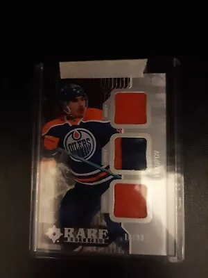 2014-15 Ultimate Collection Hockey Rare Materials #RM-NY Nail Yakupov Jersey /99 • $2.99