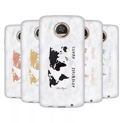 Nature Magick Adventure Awaits Map On Marble Soft Gel Case For Motorola Phones • $19.95