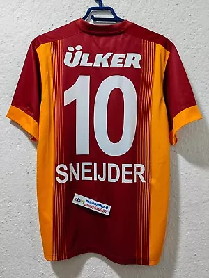 Sneijder #10 Jersey Galatasaray AS Football Shirt Nike M Home Jersey Turkey • £122.55