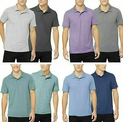 NWT Men's 32 Degrees Cool Polo Short Sleeve Shirt Quick Dry Variety Breathable • $10.95