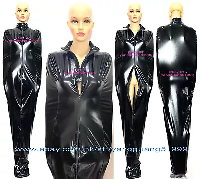 Unisex Black Shiny Metallic Mummy Costumes Sleeping Bag W/ Internal Sleeves F570 • $34.70