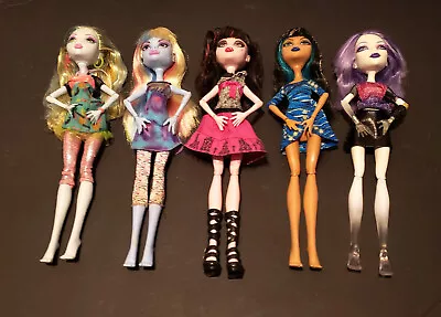 Monster High Picture Day Draculaura Abbey Lagoona Cleo De Nile Spectra Dolls • $74.99