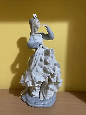 Lladro Nao Spanish Gypsy Flamenco Dancer Lady Porcelain Figurine • £49.99