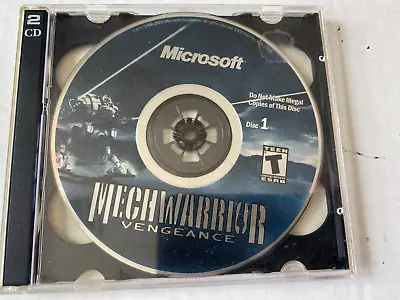 MechWarrior Vengance Microsoft Two Discs • $17