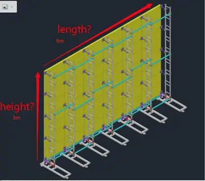 Ground Support For LED Panel Wall Stacking Hanging Truss Display 16x9ft • $4999