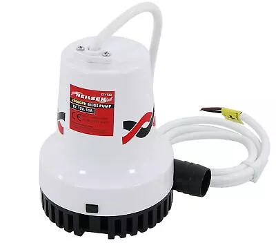 2000Gph Submersible Marine Bilge Water Pump 12V For Yacht & Boat • £36.99