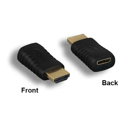 HDMI To Mini HDMI Type C Adapter Male/Female Gold-Plated For Digital Camera DV • $8.35