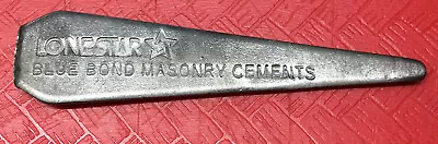 Cement Mortar String Line Pin Tool Gauge Lonestar Blue Bond Vintage Masonry • $3.99