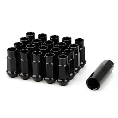 20PCS Extended Forged Steel Wheel Tuner Lug Nuts Open End Light M12x1.5 M12x1.25 • $28.48
