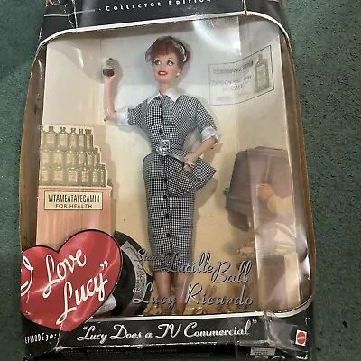 Vintage I Love Lucy  1997 Vitameatavegamin Doll New! • $25