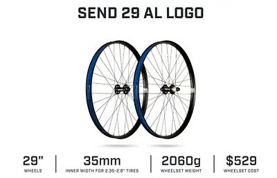 Ibis Send 29 Alloy Logo  Wheelset 6-Bolt Microspline Driver- FREE Shipping • $399.99