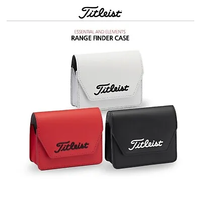 [Titleist] 2022 Premium Golf Range Finder Case Pouch TA22RFCK Korea • $52.89