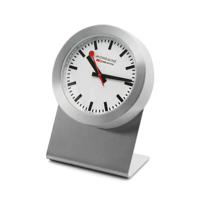 Genuine Mondaine Modern & Small Desk Wall Magnet Clock Quartz Watch Swiss Made • $199.99