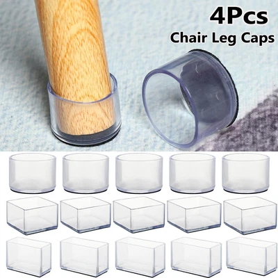 $10.90 • Buy Floor Protectors Furniture Feet Silicone Pads Non-Slip Covers Chair Leg Caps
