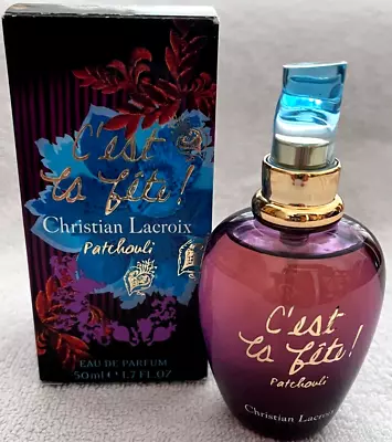 Christian Lacroix C'est La Fete Patchouli EDP  1.7 Fl.  Oz. / 50ml Discontinued • £91.56