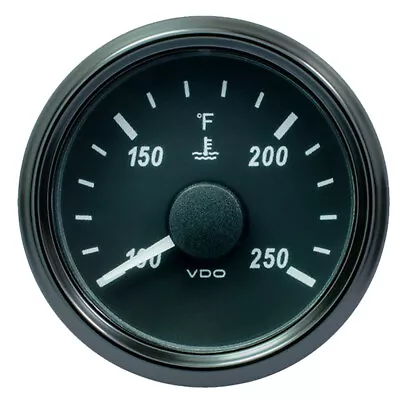 VDO SingleViu 52mm (2-1/16 ) Water Temp. Gauge - 250&deg; F - 291-22 OHM • $181.58