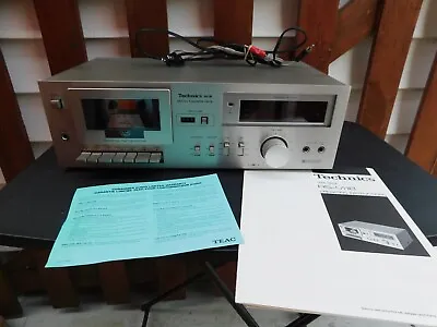 Vintage Technics RS-M18 Stereo Cassette Deck TESTED • $79.99