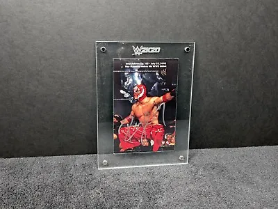 $42.95 • Buy Signed Rey Mysterio WWE 2K20 Exclusive Plaque Autograph Collectible