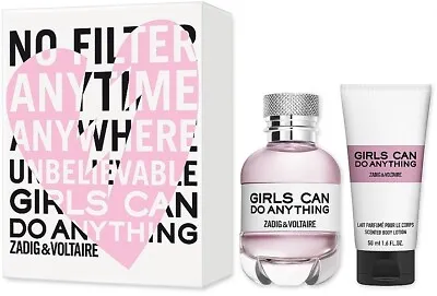 Zadig & Voltaire Girls Can Do Anything Eau De Parfum 30ml + Body Lotion 50ml • £55.99