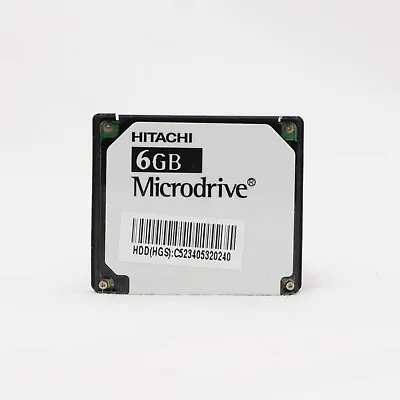 Hitachi Microdrive Disk 6gb • $65
