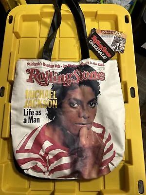 Michael Jackson  Life As A Man  Rolling Stone ORIGINALS Tote Bag With Tags C1 • £23.74