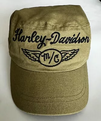 Tour Of Duty Women's Harley-Davidson Flat Top Cap Military Style Fatigue Color • $4.99