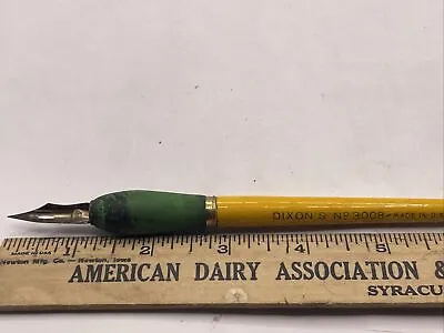 Vintage Dixon’s No 3008 Fountain Pen Wooden Handle F7A3 • $14.70