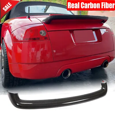 For Audi TT Mk1 Type 8N / TT Quattro 98-06 Carbon Fiber Rear Trunk Spoiler Wing • $148.19